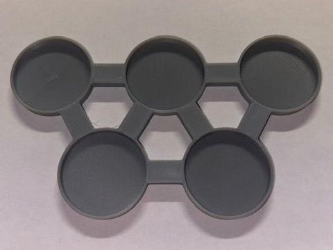 28.5mm Movement Tray x 5 Staggered