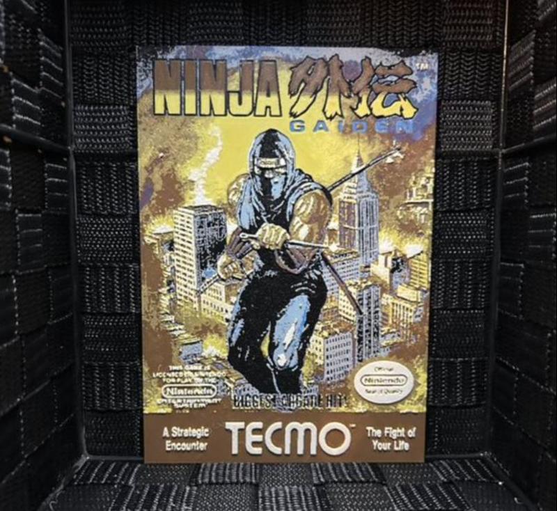 Hueforge Game Poster - Ninja Gaiden -