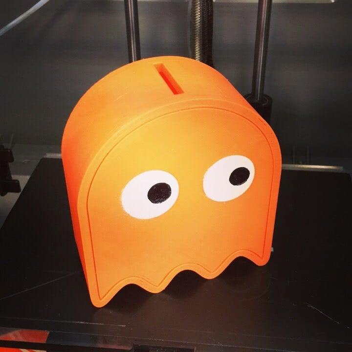 Pac-Man Ghost piggy bank