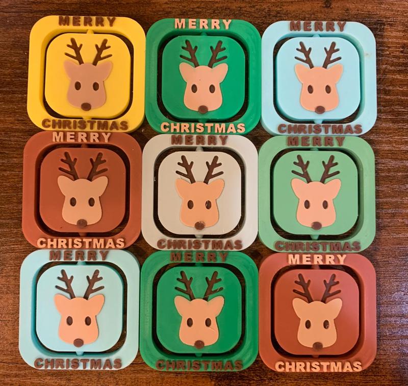 Christmas Spinner - Reindeer