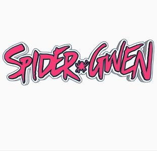 SPIDER-GWEN Logo Display by MANIACMANCAVE3D