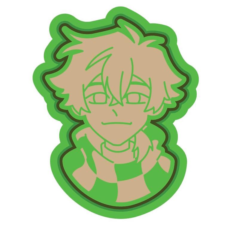 Lololoshka Lolololoshka cookie cutter (youtube series). 3d printed (tested).