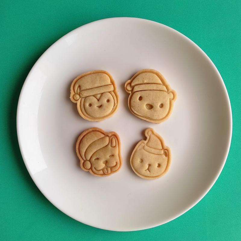 Cookie Cutter and Stamp Christmas