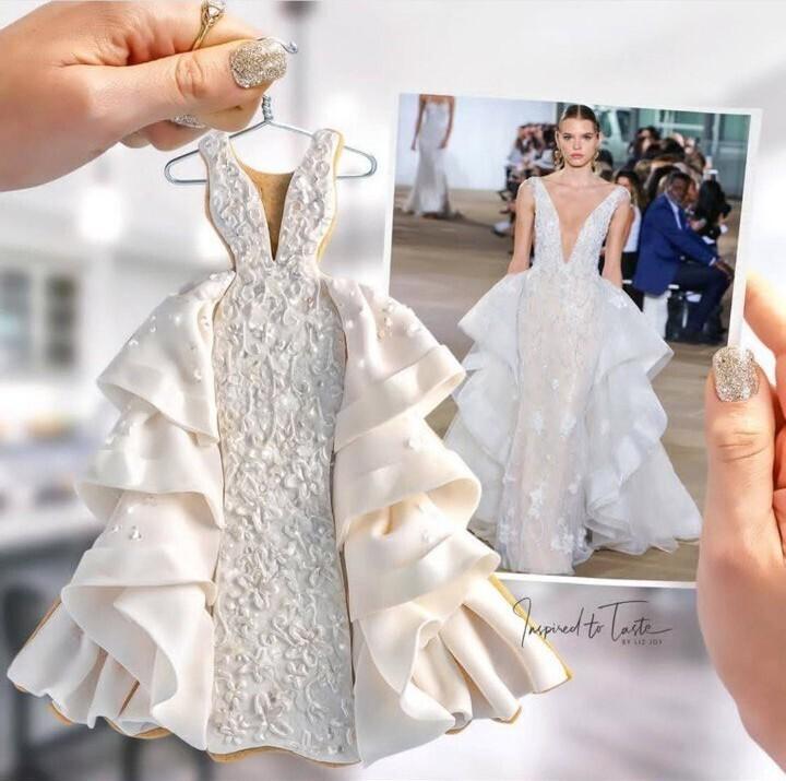 dress cookie cutter stl