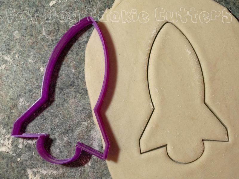 Rocket Ship Cookie Cutter