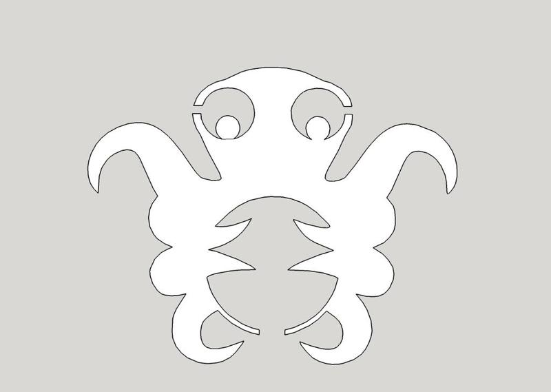OctoPrint / OctoPi Logo | DXF | SKP