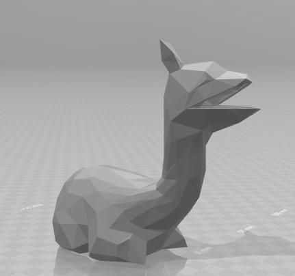 Low Poly Llama