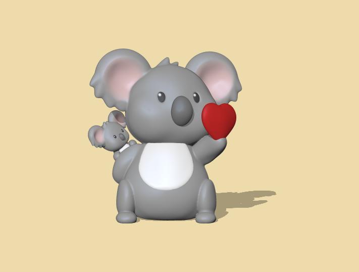 Mother Day - Koala Mother with Son