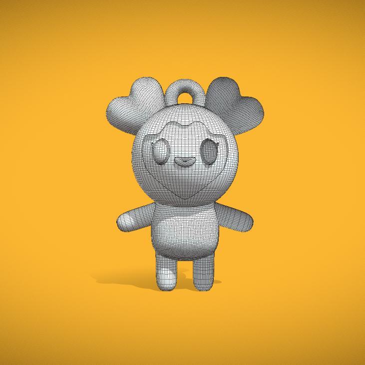 Jively lovely twice keychain