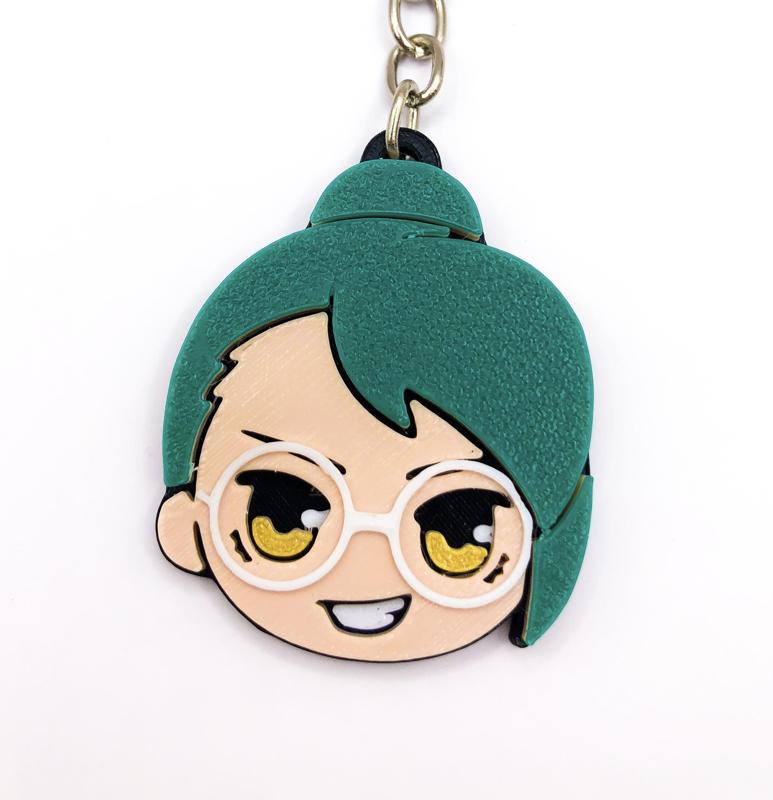 KEYCHAIN MAKI ZENIN (JUJUTSU KAISEN) - CHAVEIRO MAKI ZENIN