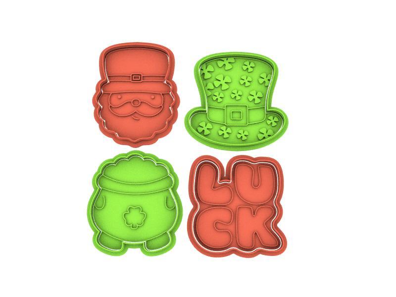 St. Patrick's Day cookie cutters