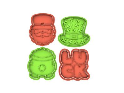 St. Patrick's Day cookie cutters