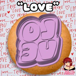 LOVE cookie cutter