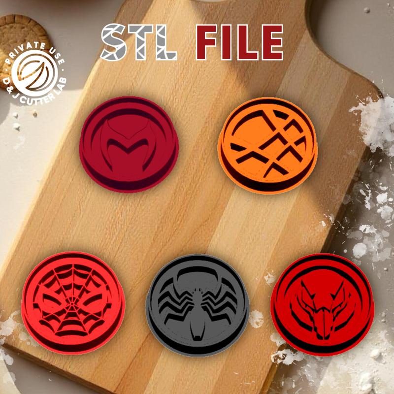 Cutter SpiderVerse, Wanda, DrStrange - Marvel Rivals.