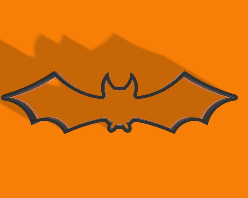 Cookie cutter Bat Figure 4 || Cookie Cutter Bat Figure 4