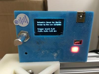 Automatic Speed for Marlin 3D Print