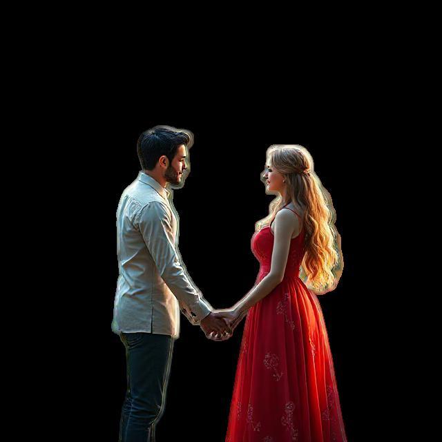 LOVERS HOLDING HAND FOR FEBRUARY 14