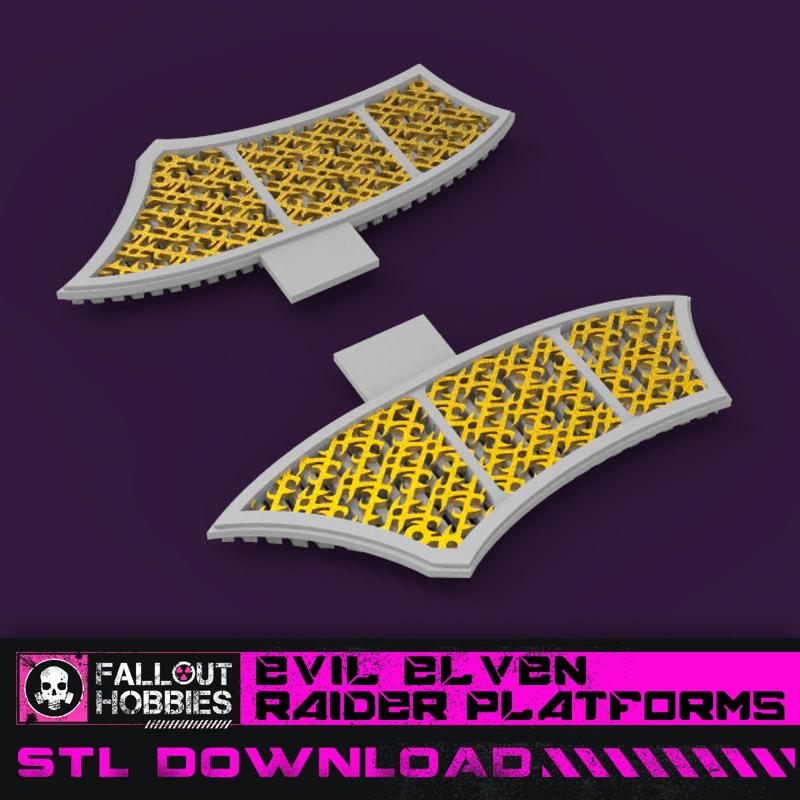 Evil Elven Raider Platform