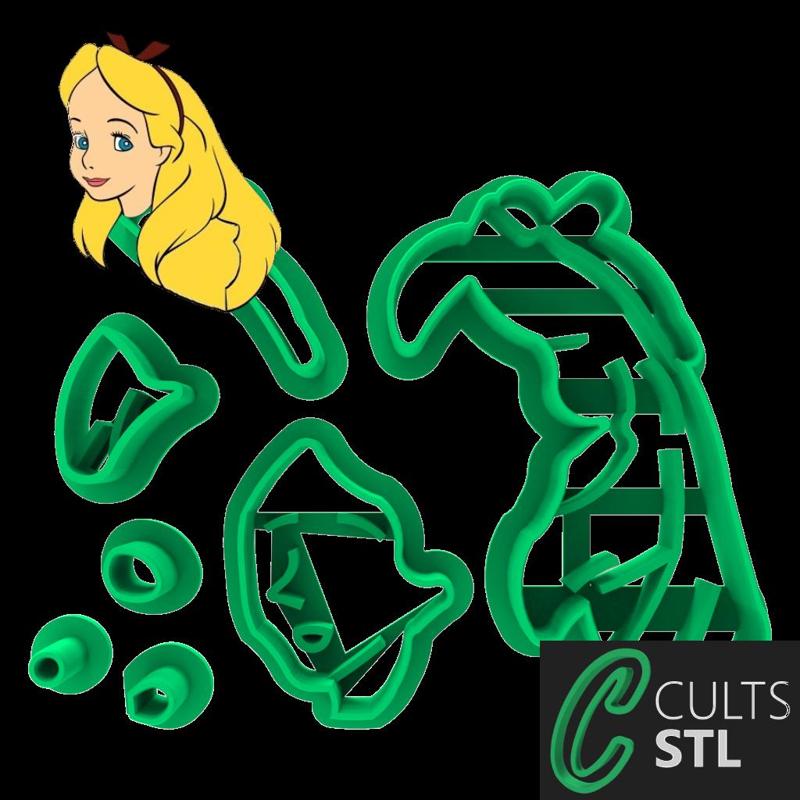 CORTADOR ALICE  NO PAÍS DAS MARAVILHAS 2 - 6cm