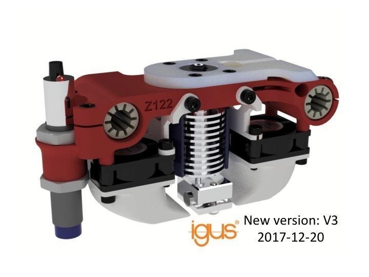 Compact 3 fans head for Dagoma DiscoEasy & DiscoVery 200 Printers