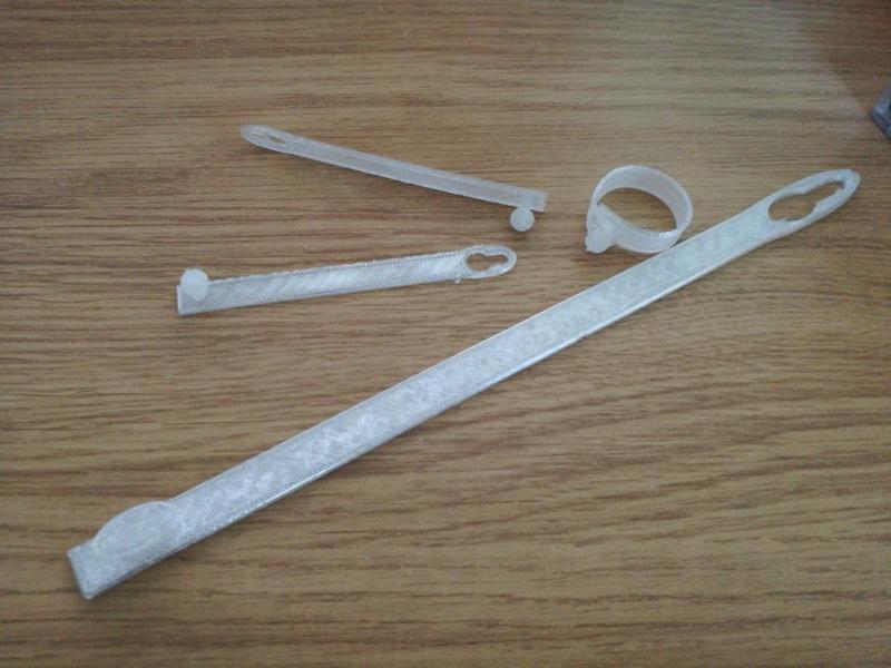 Reusable Tie clip (designed for Orchids, but works with anything)