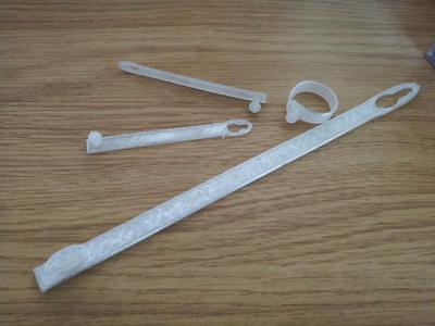 Reusable Tie clip (designed for Orchids, but works with anything)