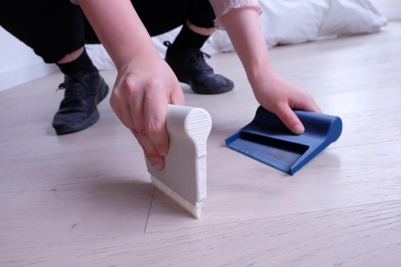 Brush & Dustpan-1600 Printable Bristles!