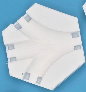 Gravitrax curved stones 3 x cutting adapter base plate tribble columns 18cm connector tower, column, extension, height stone, balcony