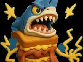 dogfish pb n egg salad shockwich