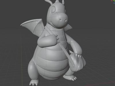 Life-Size Dragonite Pokémon 3D Model Part 2 