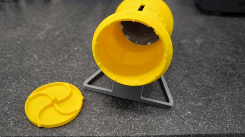 snow cannon - money box