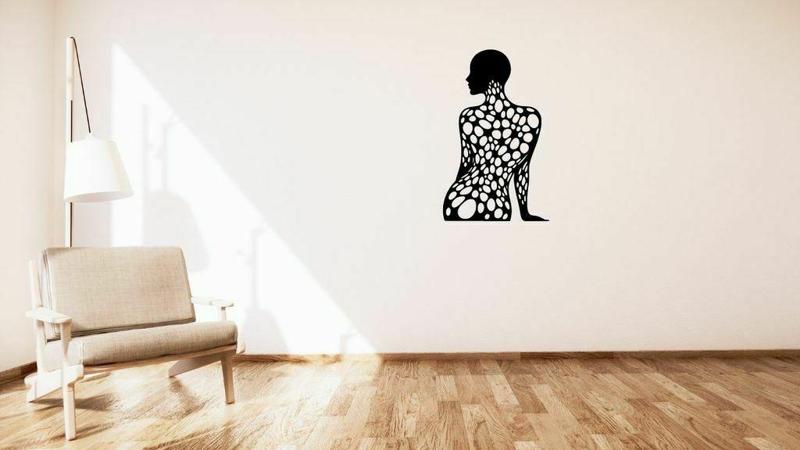 Woman / Žena voronoi wall decoration
