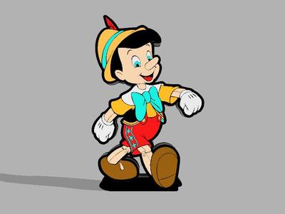 Pinocchio Light Box