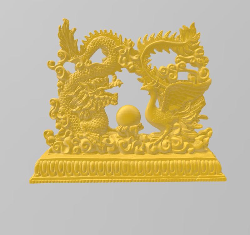 Dragon and Phoenix Dance/Dragon Soaring and Phoenix Dancing