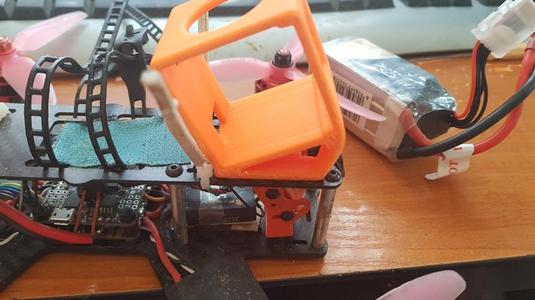 Runcam 3 holder for Lisam LS-210 And a High Quality 2.5mm Lens REV2.3.0
