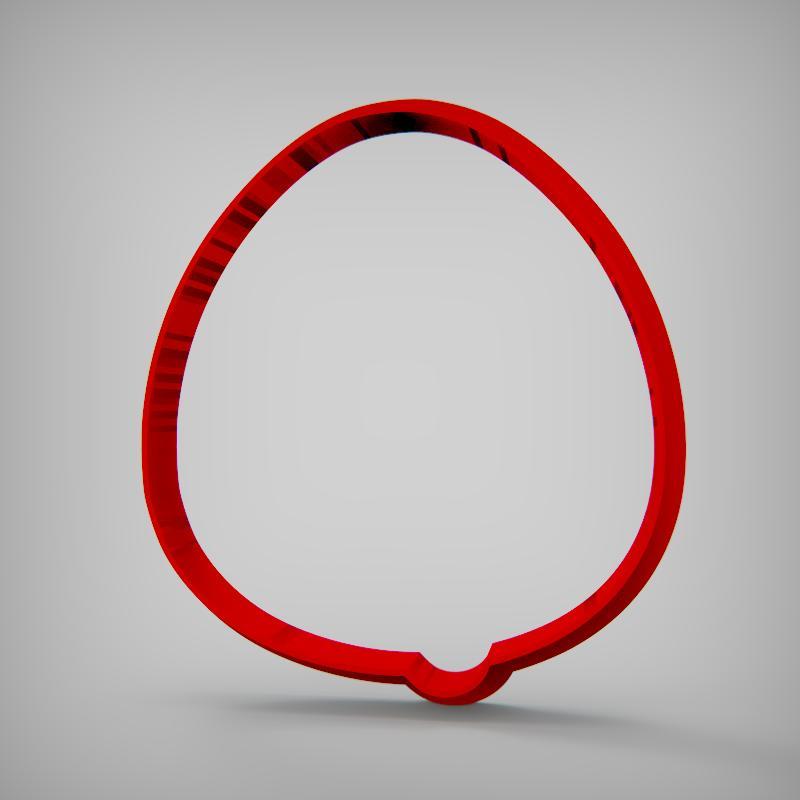 Cara Intensamente verguenza silueta cortante para galletas