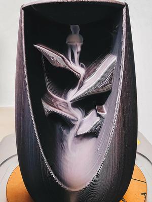 BACKFLOW INCENSE BURNER - Waterfall - automatic air freshener style