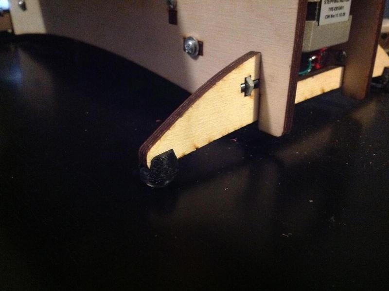 Parametric Rubber Foot Mount