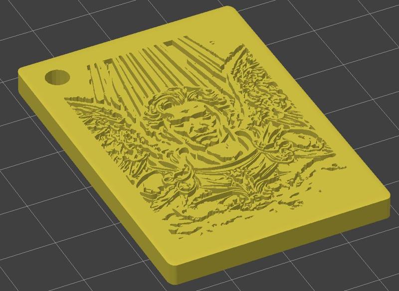 St Michael Key Chain