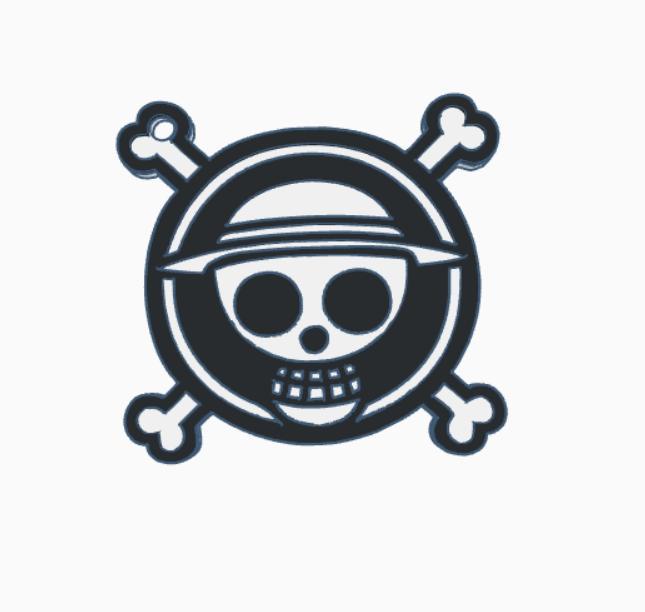 key ring one piece / key one piece