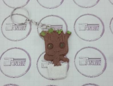 Baby Groot Keychain