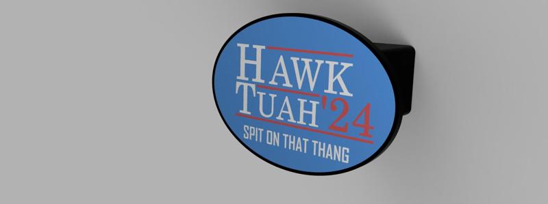Hawk Tuah Hitch Cover