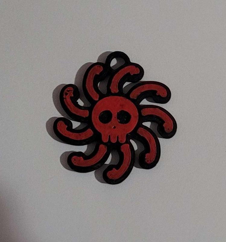 Kuja Pirates Keychain (One Piece)