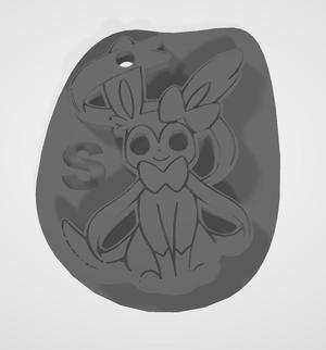 Sylveon 3D Keychain