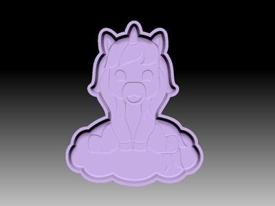 UNICORN CLOUD BATH BOMB MOLD