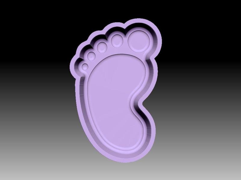 RIGHT BABY FOOT BATH BOMB MOLD