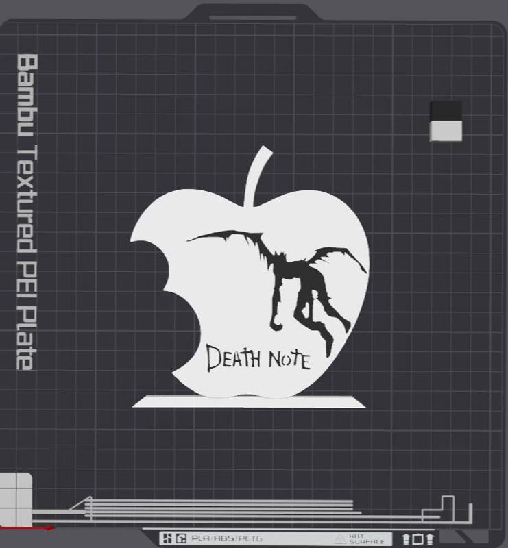 Death Note Table Stand