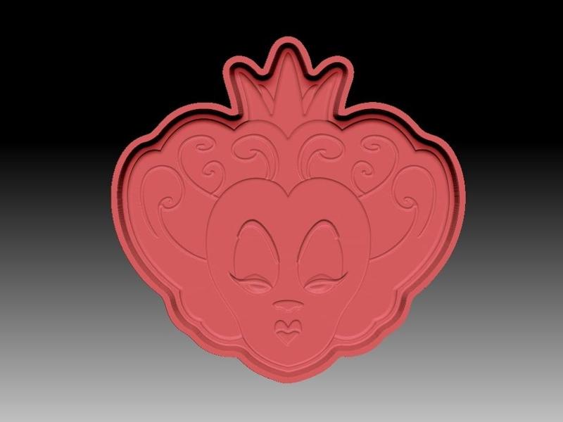 RED QUEEN BATH BOMB MOLD