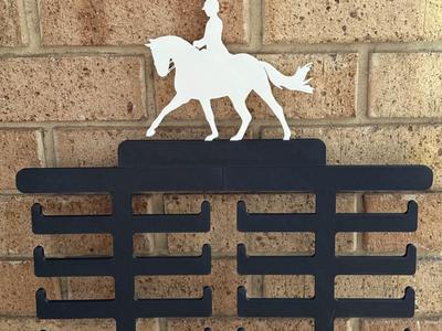 Horse Ribbon Hanger Dressage rider