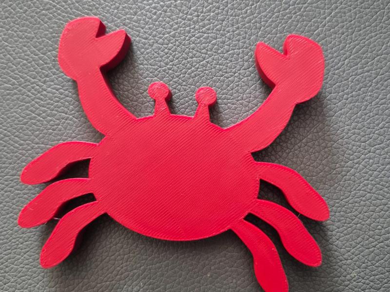 Crab Fridge Magnet